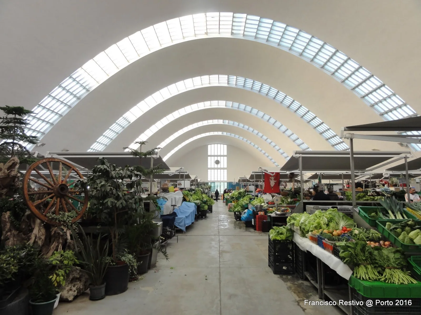 Mercado de Matosinhos in Matosinhos near Porto.