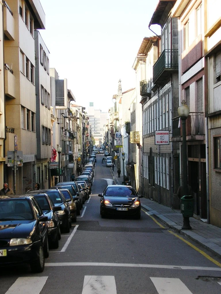 Rua Miguel Bombarda in Porto.